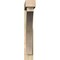 Ekena Millwork Thorton Block Rough Sawn Bracket w/ Offset Brace, Douglas Fir, 6"W x 38"D x 38"H BKT0604X38X38THR05RDF - alternate 2